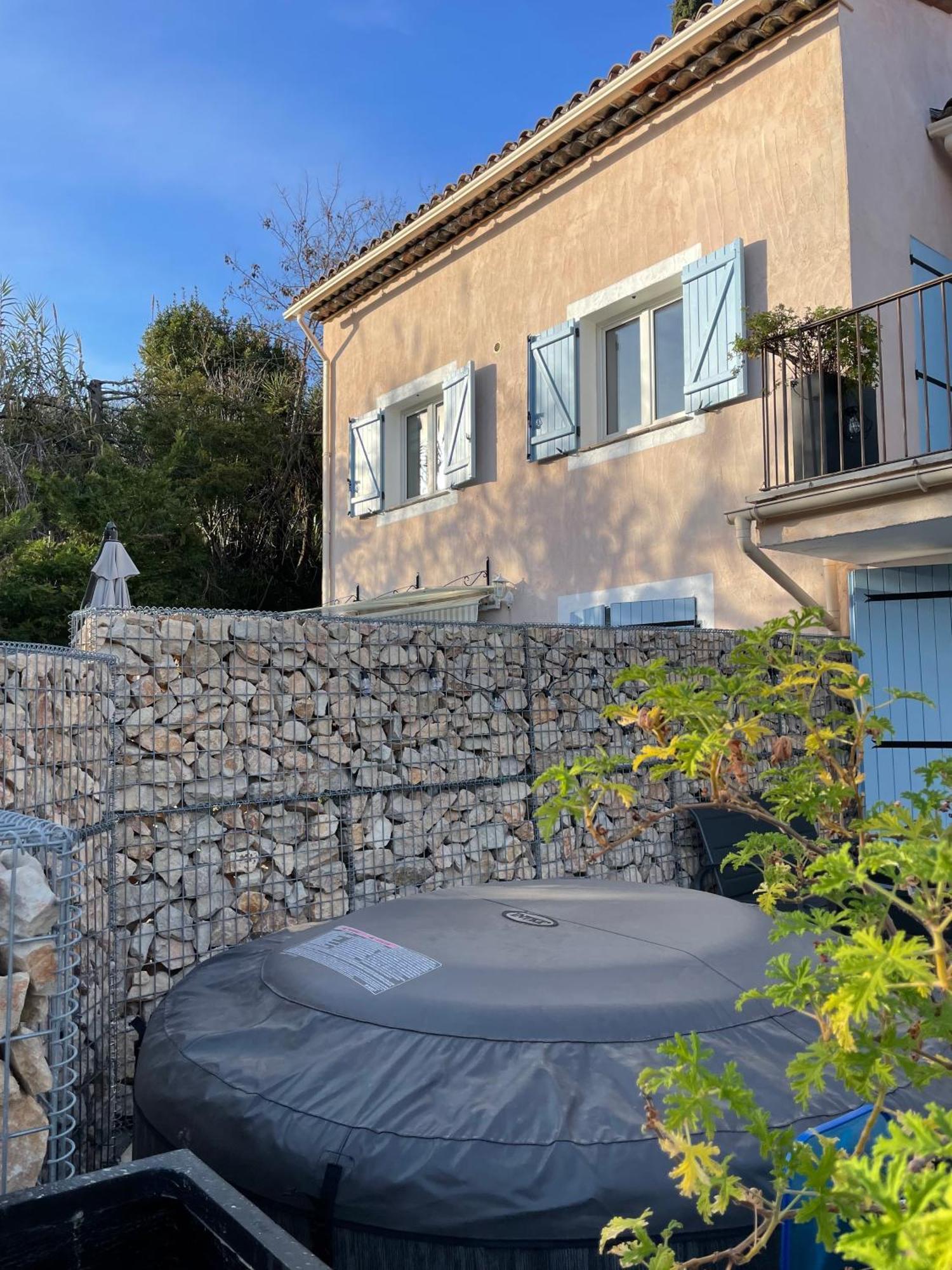 Luva D'Azur, Rez De Villa Le Riou - Le Vallon Le Bar-sur-Loup Eksteriør bilde