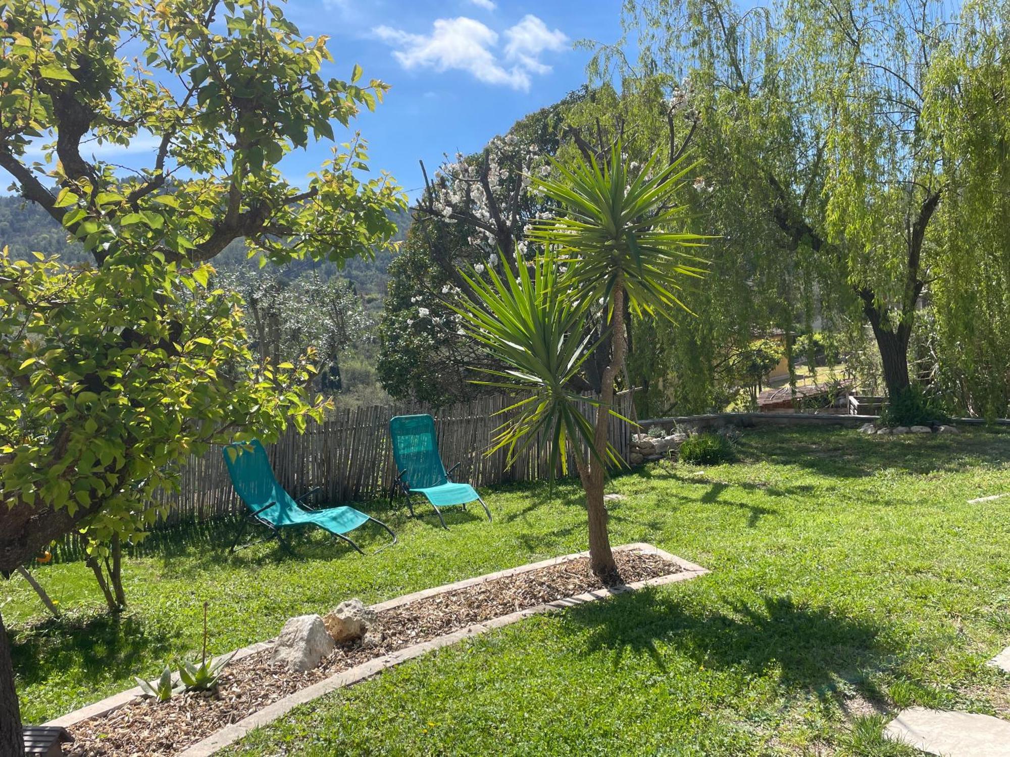 Luva D'Azur, Rez De Villa Le Riou - Le Vallon Le Bar-sur-Loup Eksteriør bilde