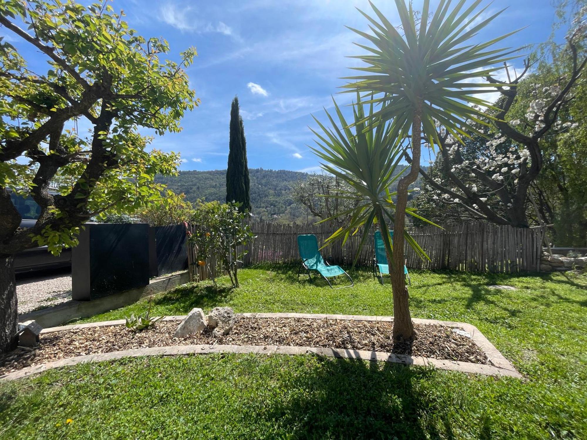 Luva D'Azur, Rez De Villa Le Riou - Le Vallon Le Bar-sur-Loup Eksteriør bilde