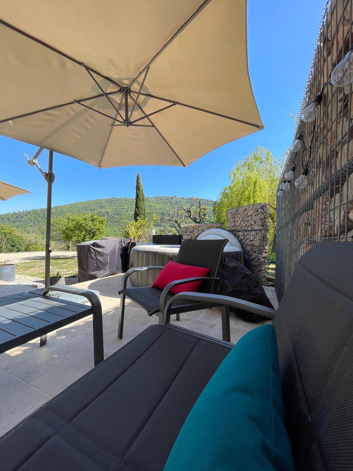 Luva D'Azur, Rez De Villa Le Riou - Le Vallon Le Bar-sur-Loup Eksteriør bilde