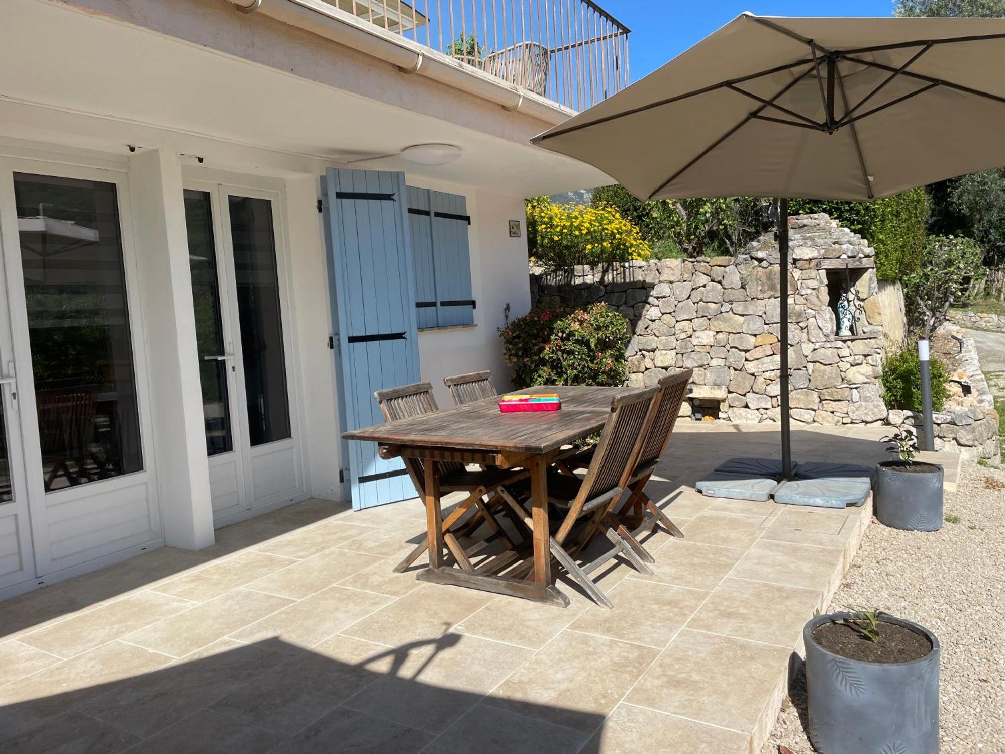 Luva D'Azur, Rez De Villa Le Riou - Le Vallon Le Bar-sur-Loup Eksteriør bilde